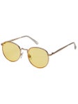 Happy Hour Holidaze Sunglasses Gold & Yellow