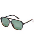 Happy Hour The Duke Pol. Sunglasses Black Fade Tort/G15