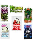 Heroin Dawn Of The Egg Stickers 6 pack