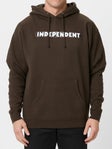 Independent Bar Logo Pullover Hoodie Brown