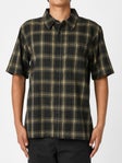 Independent Belmont S/S Flannel Shirt Black/Tan