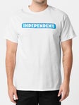 Independent Bar Logo T-Shirt White/Blue