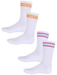 Independent Bar Logo 2-Pack Socks White/Multi