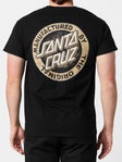 Santa Cruz Carved MFG T-Shirt Black