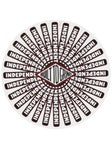 Independent Revolution 6" Sticker
