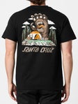 Santa Cruz Screaming Grizzly T-Shirt Black