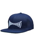 Independent Spanning Snapback Hat Navy