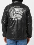 Independent Dressen Skull Rose Hooded Jacket Black