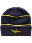 Krooked Bird Lightening Cuff Beanie Navy