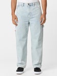 Krooked Koffin Carpenter Pants Bleached Denim