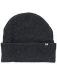 Krooked Flowers Eyes Clip Beanie Black