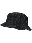 Krooked Flowers Bucket Hat Black