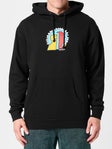 Krooked Mad Back Fill Hoodie Black