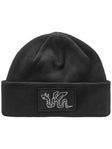 Krooked No Monster Cuff Beanie Black