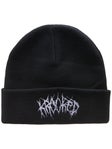 Krooked Necro Skript Cuff Beanie Black