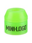 Mini Logo Soft 84a Bushings (1 Truck) Green