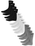 Nike Everyday Plus Cushioned Socks 6-Pack Blk/Gry/Wht