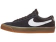 Nike SB Blazer Low Pro GT Shoes Black/White-Gum