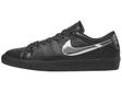 Nike SB Blazer Low Dancer QS Shoes Black/Silver-Black