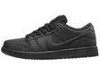 Nike SB Dunk Low Pro ISO Shoes Black/Black-Orange