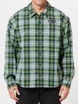Nike SB Koston Flannel Shirt Dk Smoke Grey/Volt