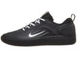 Nike SB Nyjah 4 Shoes Black/White-Black-White