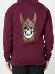 Powell-Peralta Andy Anderson Skull Hoodie Maroon