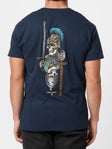 Powell-Peralta Dan Corrigan Chess Skulls T-Shirt Navy
