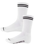 Polar Rib 2 Stripes Socks White/Black