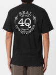 Real x 4Q T-Shirt Black