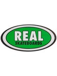 Real Staple Oval Sticker Medium Green