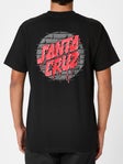 Santa Cruz Delfino Spotlight Dot T-Shirt Black