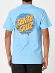 Santa Cruz Delfino Spotlight Dot T-Shirt Sky Blue
