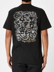 Santa Cruz Wood Cut T-Shirt Black
