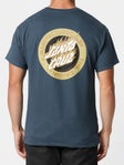 Santa Cruz Flamed MFG Dot T-Shirt Dusk Blue