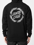 Santa Cruz Flame Ringed Dot Hoodzip