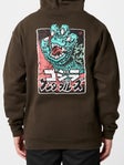 Santa Cruz x Godzilla Hand Hoodie Brown