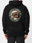 Santa Cruz MFG Moon Dot Hoodzip Black