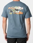 Santa Cruz Meek Scratched Slasher T-Shirt Steel Blue