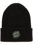 Santa Cruz Other Dot Beanie Black/Green