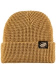 Santa Cruz Simplified MFG Oval Dot Beanie Dk Sand