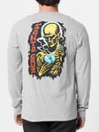 Santa Cruz Kendall Atomic Longsleeve T-Shirt Ath Grey