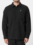 Santa Cruz Screaming Hand Utility L/S Button Up Black