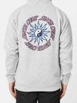 Santa Cruz Sol Spiral Hoodzip Grey Heather