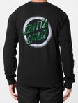 Santa Cruz Vile Dot Lonsleeve T-Shirt Black