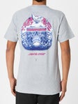 Santa Cruz Wooten Cyber Skull T-Shirt Hthr Grey