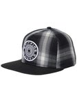 Spitfire Classic '87 Swirl Patch Snapback Hat Black/Wht