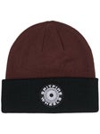 Spitfire Classic '87 Swirl Patch Beanie Black/Dark Red