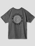 Spitfire Classic '87 Swirl Fill YOUTH T-Shirt Charcoal