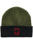 Spitfire Bighead Cuff Beanie Olive